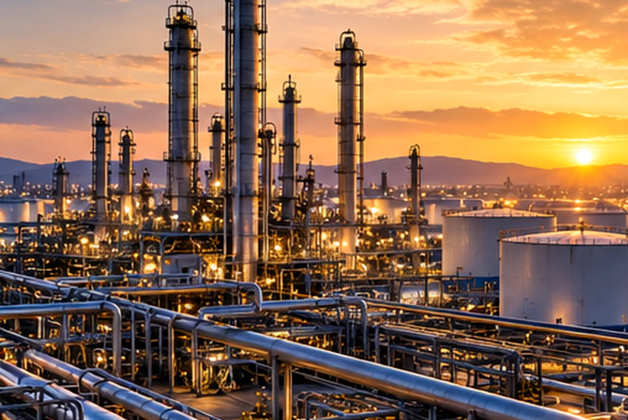 Petroleum refinery and energy infrastructure
